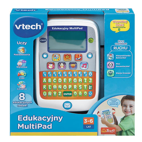 VTech, zabawka interaktywna Edukacyjny MultiPad VTech