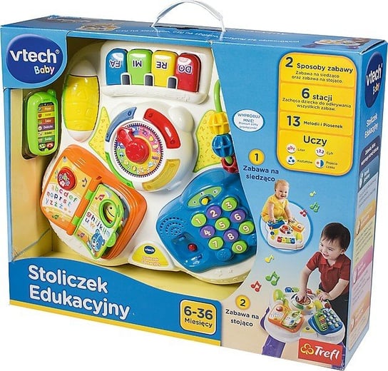 VTech, zabawka interaktywna Stolik z telefonem VTech