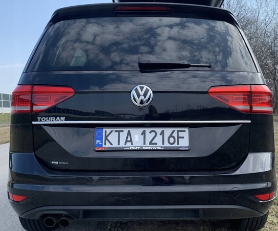 VW Touran III 3 - LISTWA CHROM nad Tablice KLAPA Martig