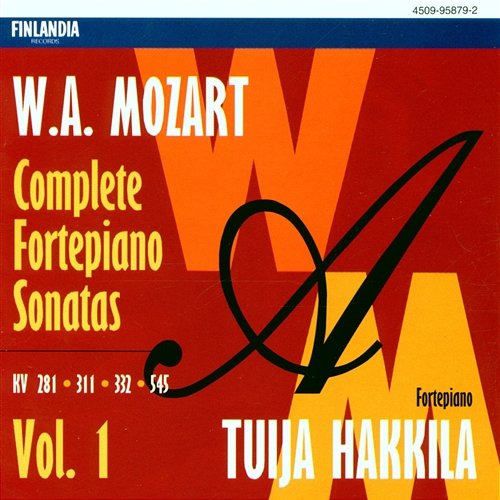W.A. Mozart : Complete Fortepiano Sonatas Vol. 1 Tuija Hakkila