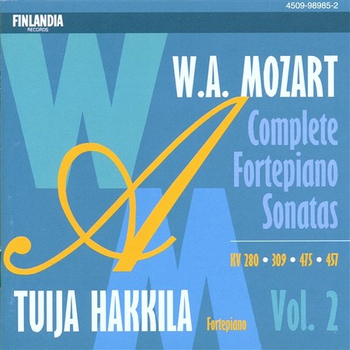 W.A. Mozart : Complete Fortepiano Sonatas Vol. 2 Tuija Hakkila
