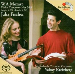 W.A. Mozart: Concertos Pour Violon Fischer Julia