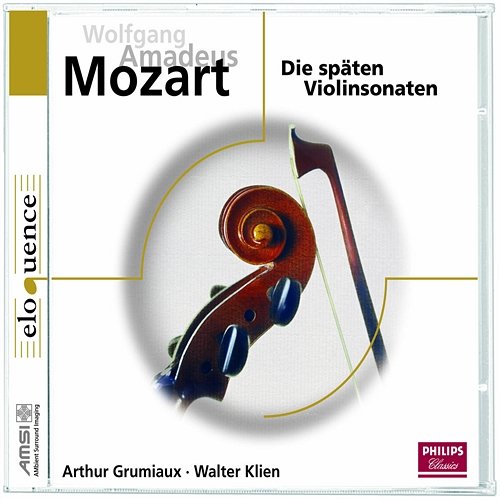 Mozart: Sonata for Piano and Violin in E flat, K.481 - 3a. Allegretto (con variazioni): Tema Arthur Grumiaux, Walter Klien