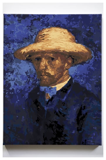 W Słomkowym Kapeluszu Vincent Van Gogh Malowanie po numerach Akrylowo