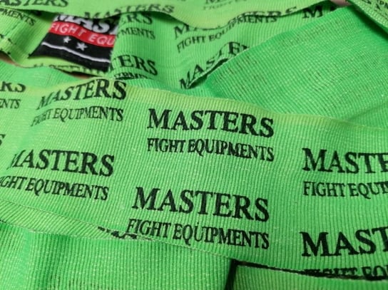 (W) Taśmy bokserskie BBE-4-NEON zielone - II sort Masters Fight Equipment