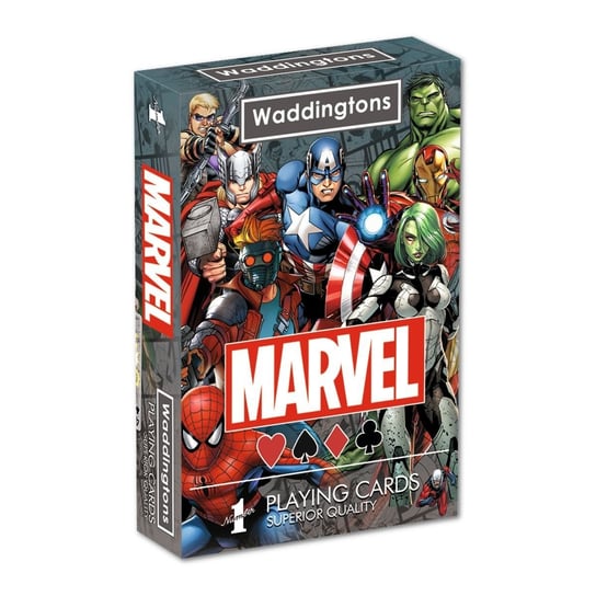 Waddingtons Marvel Universe, karty do gry, Winning Moves Winning Moves