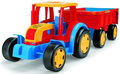 Wader, Gigant traktor z przyczepą, samochód Wader