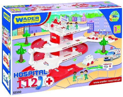 Wader, Kid Cars 3D, Szpital 112, garaż Wader