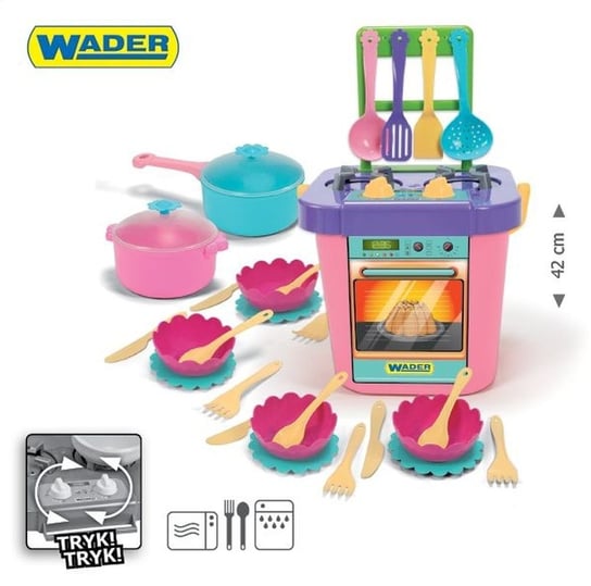 Wader, kuchnia Party World + akcesoria Wader