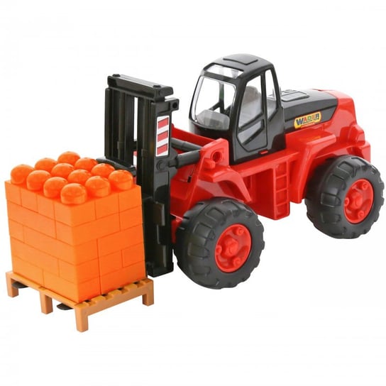 Wader, pojazd budowlany Wózek Widłowy Wader Quality Toys