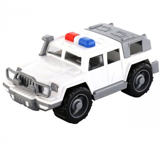 Wader, pojazd ratunkowy Radiowóz  Policyjny Jeep Wader Quality Toys
