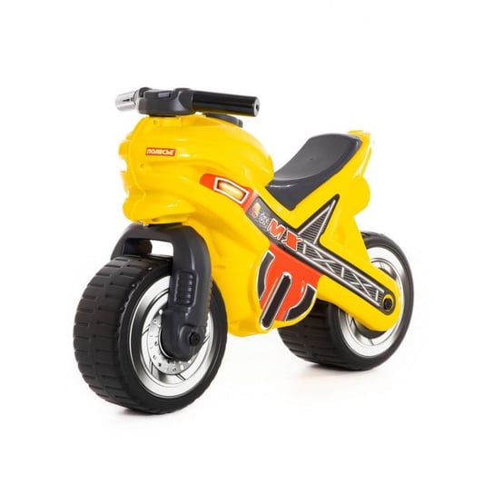 Wader Quality Toys, jeździk Motor MX, żółty Wader Quality Toys