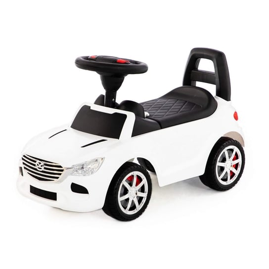 Wader Quality Toys, jeździk Samochód, biały Wader Quality Toys