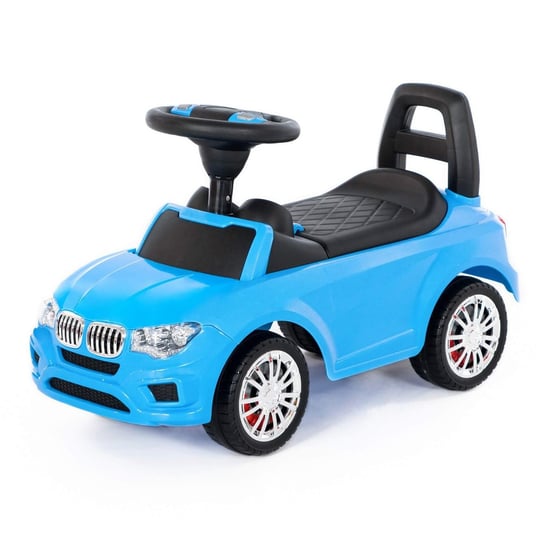 Wader Quality Toys, jeździk Samochód, niebieski Wader Quality Toys