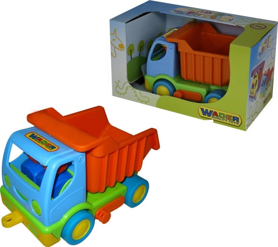 Wader Quality Toys, pojazd budowlany wywrotka Moja pierwsza Ciężarówka Wader Quality Toys