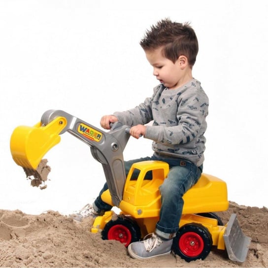 Wader Quality Toys, pojazd rolniczy Koparka samobieżna Wader Quality Toys