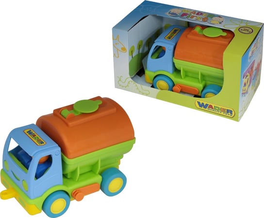 Wader Quality Toys, samochód z cysterną Moja pierwsza ciężarówka Wader Quality Toys