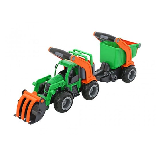 Wader Quality Toys, traktor z przyczepą Wader Quality Toys