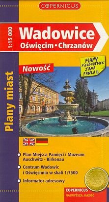 Wadowice-Oświęcim-Chrzanów PPWK Polskie Przedsiębiorstwo Wydawnictw Kartograficznych