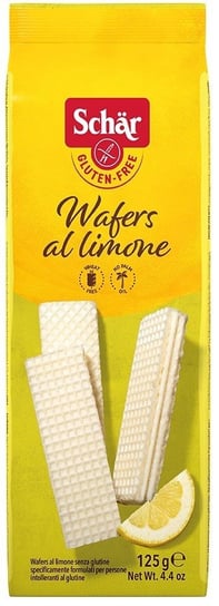 Wafers limone- wafle cytrynowe BEZGL. 125 g Schar
