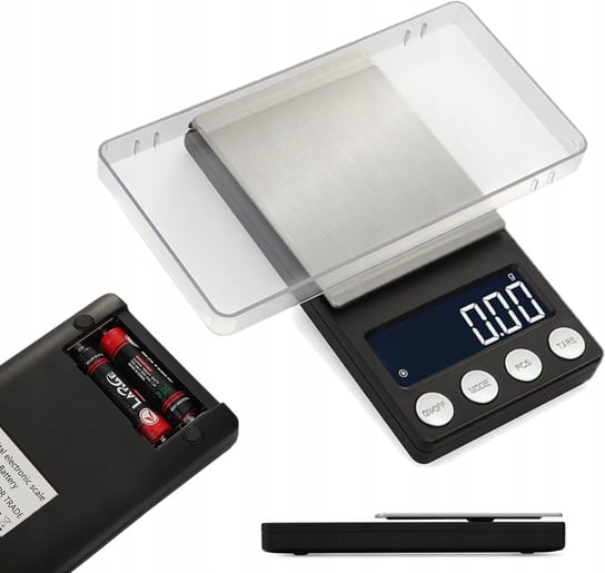 WAGA JUBILERSKA ELEKTRONICZNA 0,01g 500g DUŻY LCD bez marki