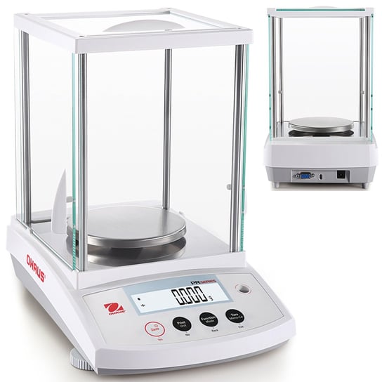 Waga laboratoryjna analityczna z legalizacją M precyzyjna LCD PR 120g / 0.1mg - OHAUS PR124M Inna marka