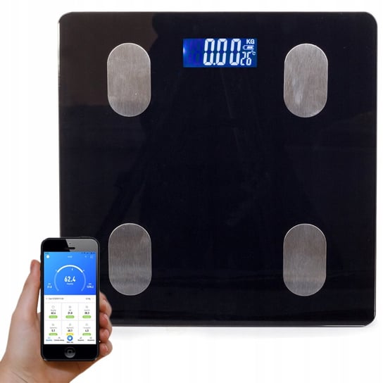 Waga Łazienkowa Analityczna Bmi Bluetooth 180Kg VERK GROUP