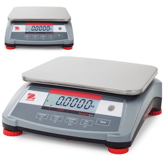 Waga stołowa przemysłowa kompaktowa elektroniczna RANGER 3000 3kg / 0.1g - OHAUS R31P3 Inna marka