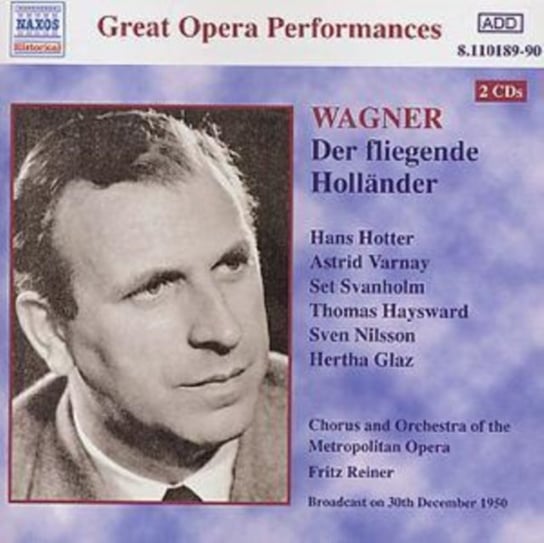 Wagner: Der Fliegende Hollander Reiner Fritz