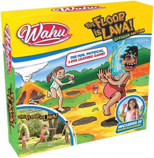 Wahu The Floor Is Lava Outdoor Edition, gra zręcznościowa, Goliath Games Goliath Games