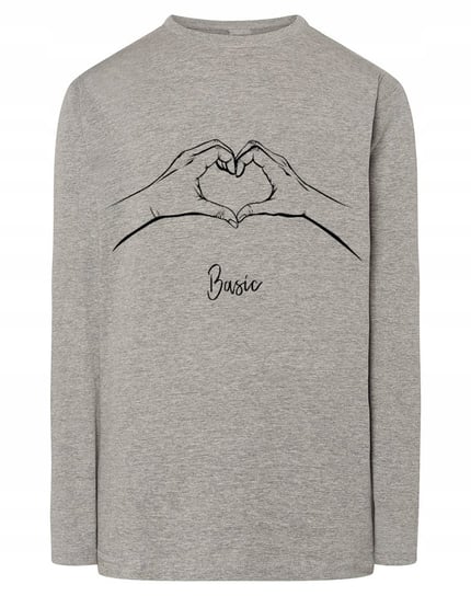 Walentynki Longsleeve = Basic Love MIŁOŚĆ r.3XL Inna marka