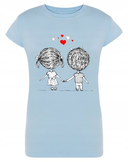 Walentynki Prezent T-Shirt damski Para Miłość L Inna marka