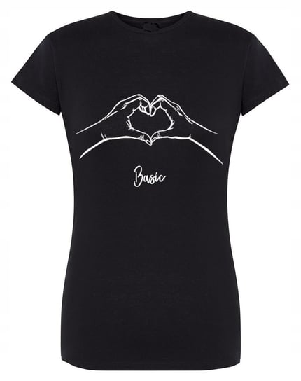 Walentynki T-Shirt damski Basic Love MIŁOŚĆ r.M Inna marka