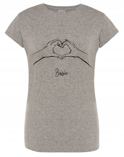Walentynki T-Shirt damski Basic Love MIŁOŚĆ r.S Inna marka