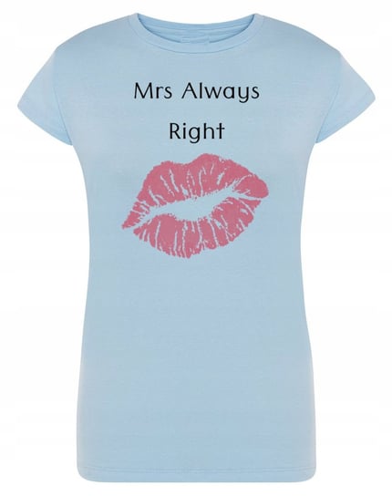 Walentynki T-Shirt damski Mrs Always Right r.S Inna marka