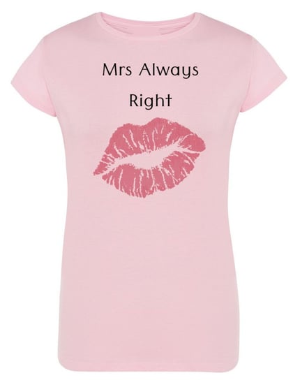 Walentynki T-Shirt damski Mrs Always Right r.S Inna marka