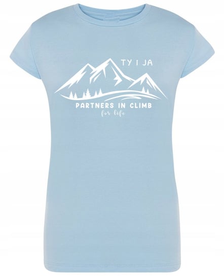Walentynki T-Shirt damski nadruk TY i JA Góry S Inna marka