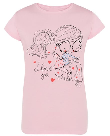 Walentynki T-Shirt damski Zakochana Para r.L Inna marka