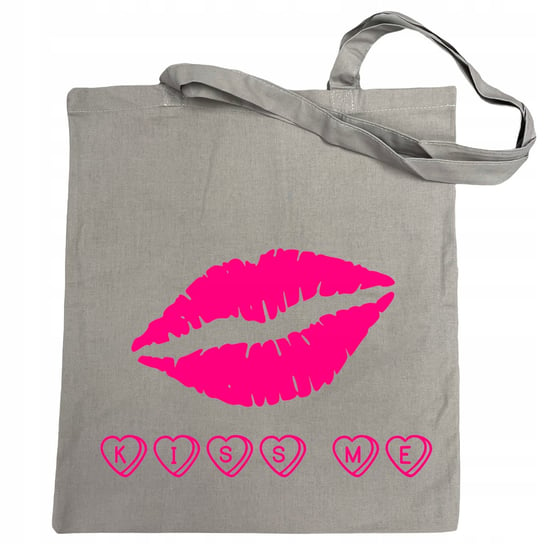 Walentynkowa Torba na zakupy nadruk Kiss Me Inna marka