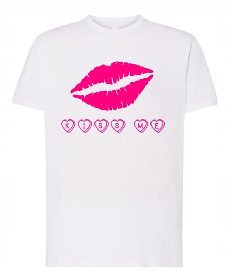 Walentynkowy T-Shirt dla Niego Kiss Me 5XL Inna marka