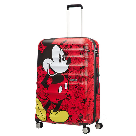 Walizka duża American Tourister Wavebreaker Disney - Mickey comics red American Tourister