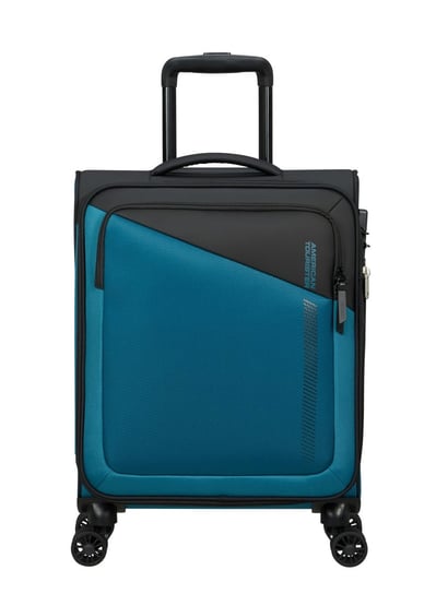 Walizka kabinowa American Tourister Daring Dash EXP- black / blue American Tourister