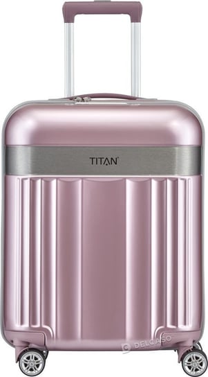 Walizka kabinowa Spotlight Flash 55 cm mała różowa Titan