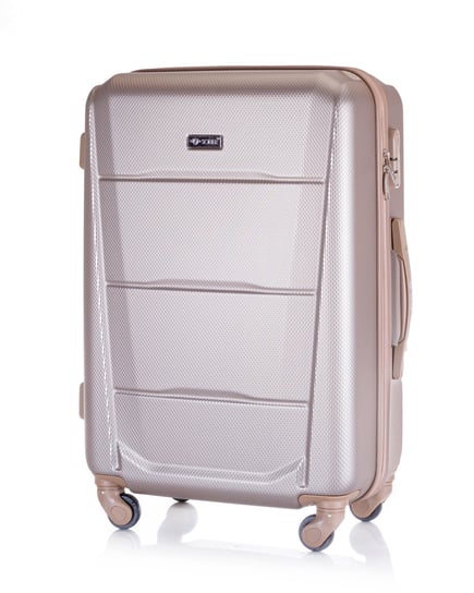 Walizka podróżna mała ABS STL946 beżowa Solier Luggage