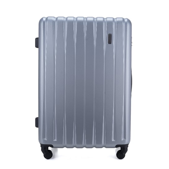 Walizka podróżna średnia 22', 41L STL902 srebrna Solier Luggage