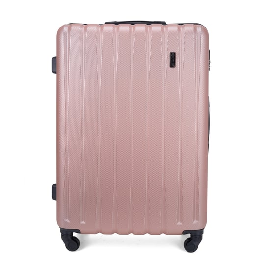 Walizka Podróżna Twarda Duża Stl902 Różowa 95 L Solier Luggage