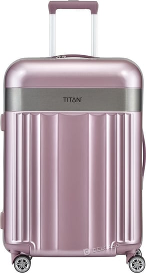 Walizka Średnia Spotlight Flash 67 Cm Różowa Titan
