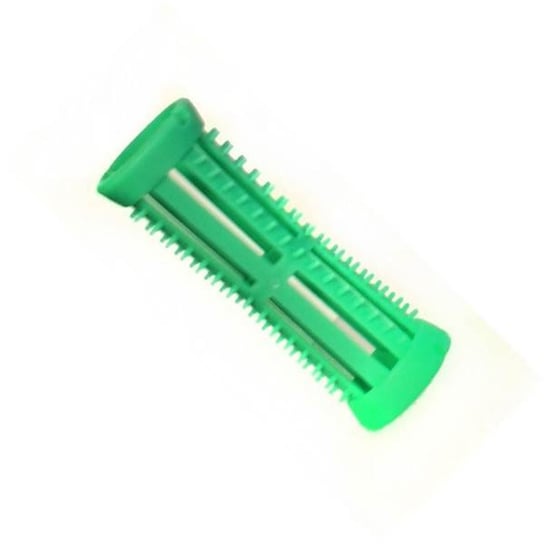 Wałki Plastikowe Ze Szpilkami Zielone 18mm x12szt Hair Tools
