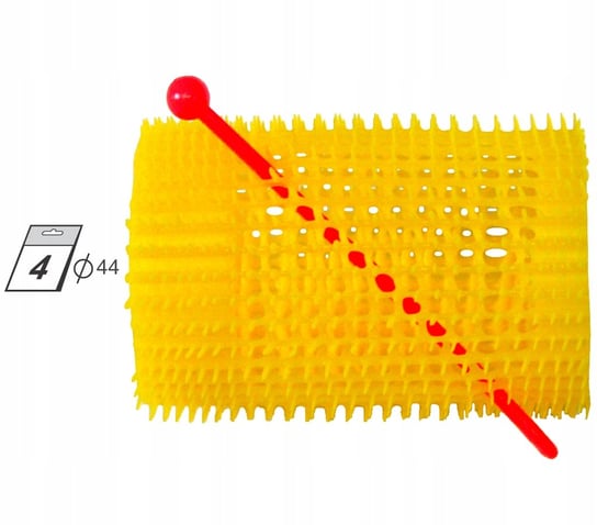 Wałki ze szpilką loków unoszenia zwiększania objętości włosów 44 mm GORGOL Inna marka