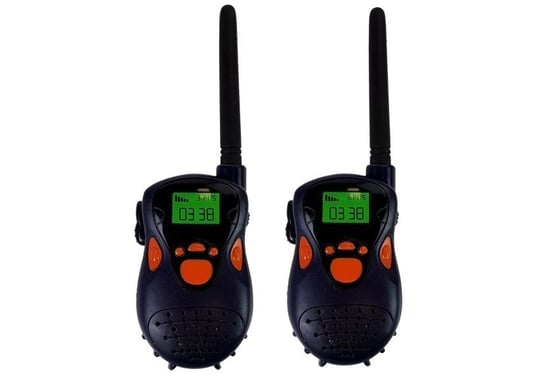 Walkie Talkie Krótkofalówki Zasięg 100 M Granatowe Dla Dzieci Import Leantoys Lean Toys